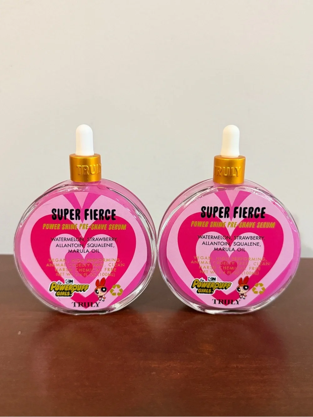 TRULY x Powerpuff Girls Super Fierce Pre-Shave Serum - watermelon 🍉 strawberry